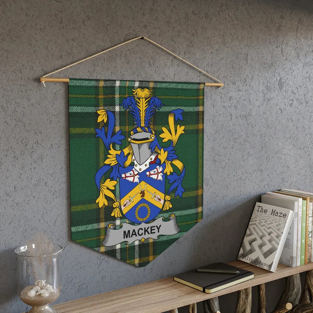 Personalized Mackey Family Crest Wall Decor product