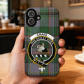 Craig Vive Deo Et Vives iPhone Case with Tartan Design
