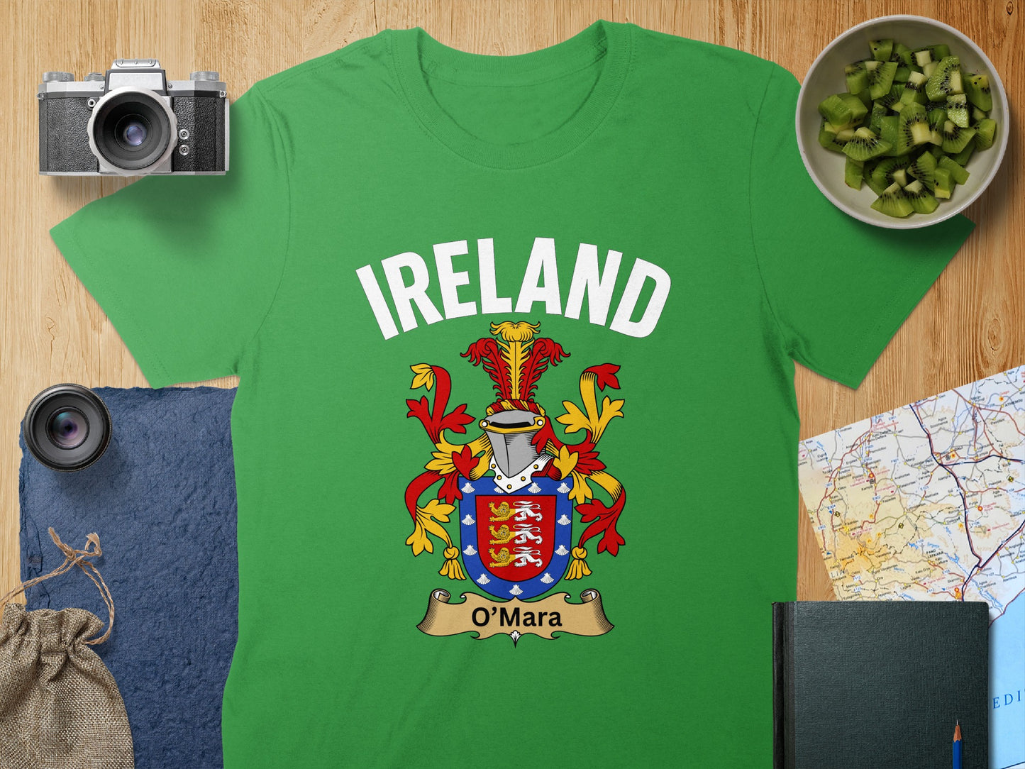 Ireland O'Mara Crest Emblem Graphic T-Shirt
