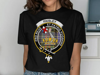 Paisley Pro Rege Et Patria Pugnans T-shirt product type