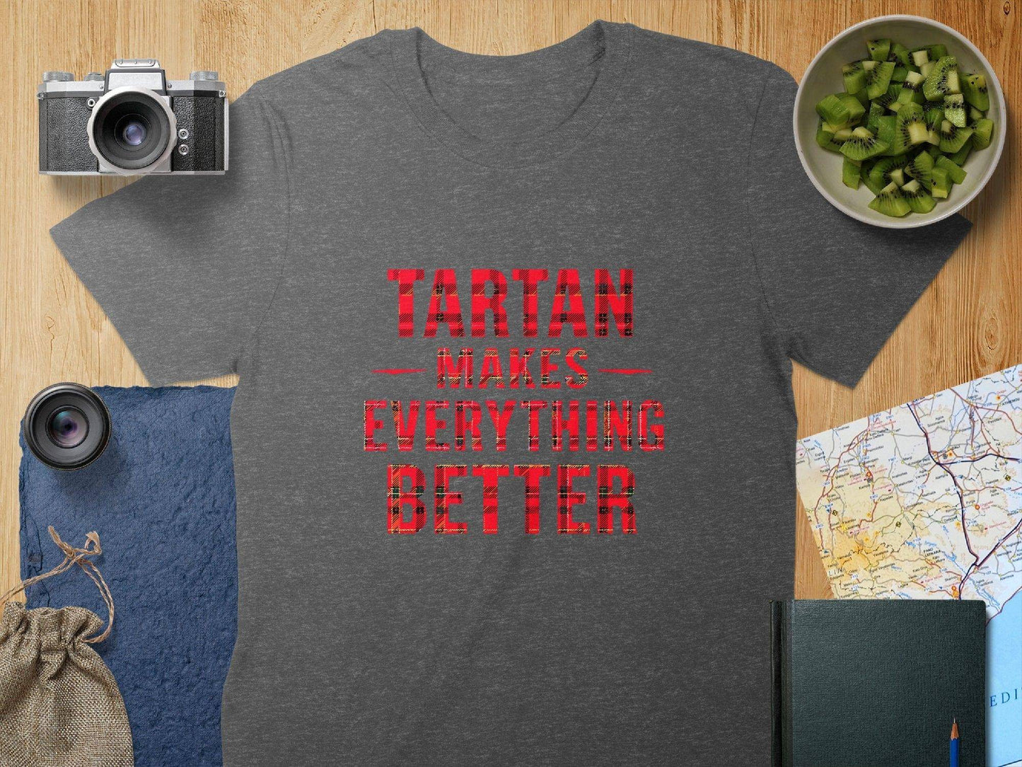 Tartan Makes Everything Better T-shirt product