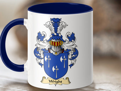 Wright Scottish Coat of Arms Mug - Living Stone Gifts