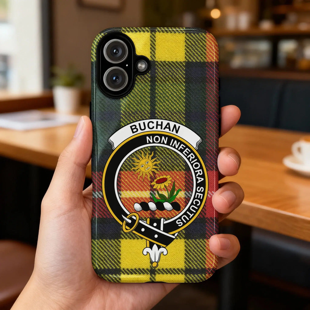 Buchan Non Inferiora Secundis Clan Phone Case