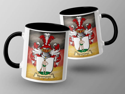 Patriotic German Family Crest Mug Gift product type