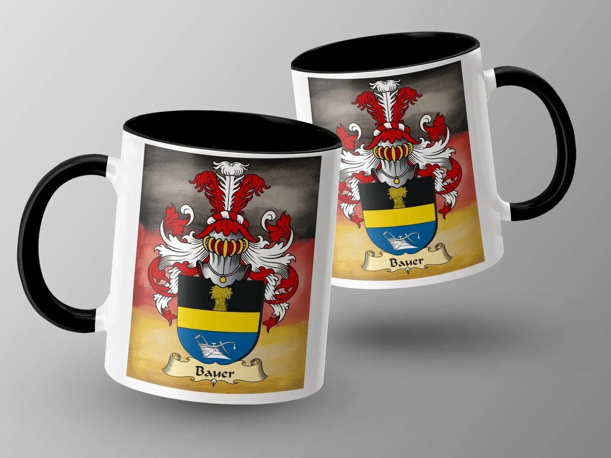 Family Crest Design Personalized Family Mug product type