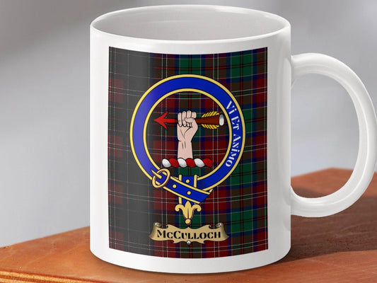 McCulloch Crest Coffee Mug for Clan Pride Product