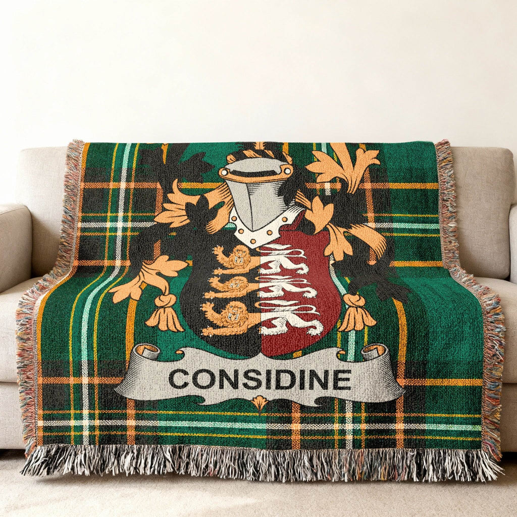 CONSIDINE Family Name Crest Tartan Plaid Pattern product type