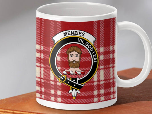 Clan Menzies Scottish Crest Emblem Ceramic Mug product