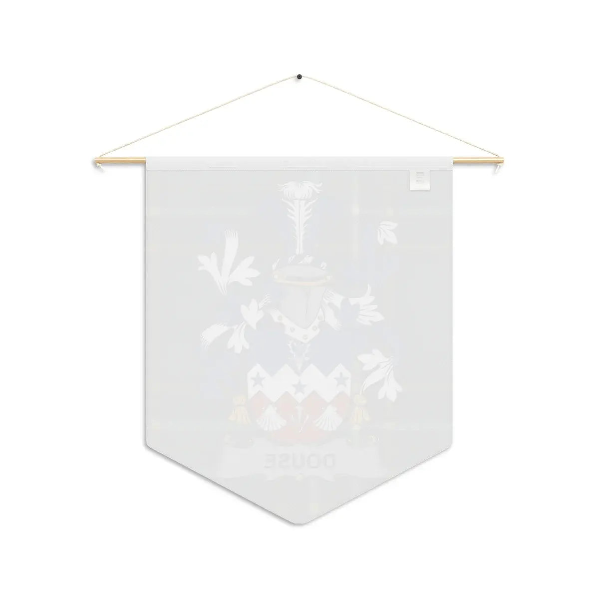Family Crest with Blue Shield Wall Banner product type