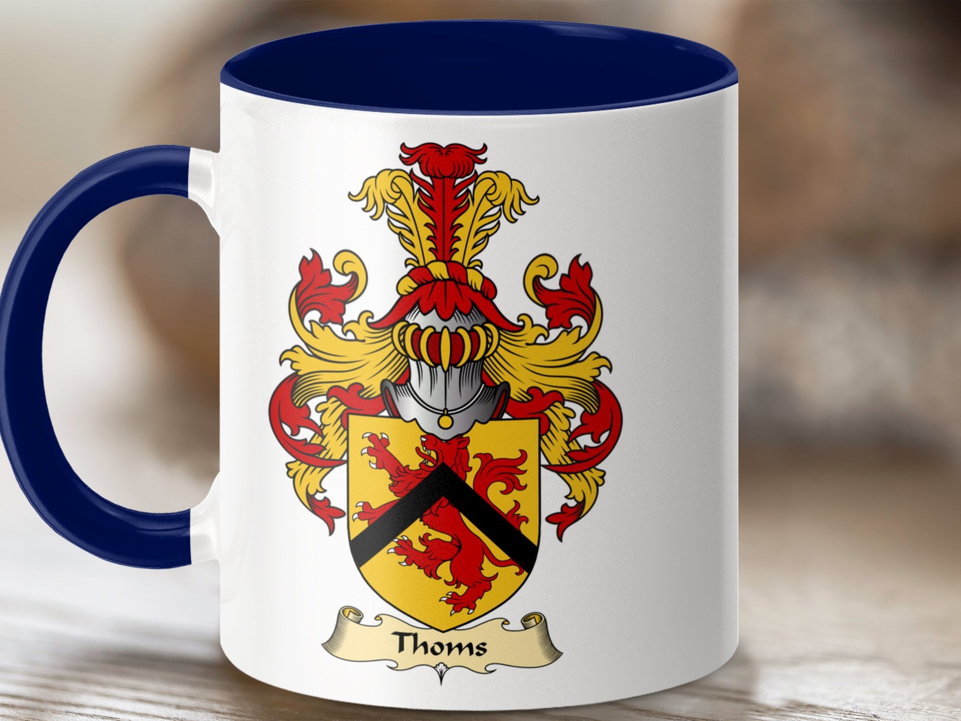 Clan Thorns Scottish Coat of Arms Mug - Living Stone Gifts