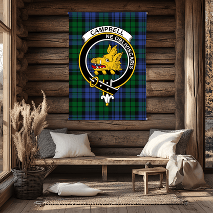 Choose Any Scottish Clan Indoor Wall Tapestry - Celtic Ancestry Gifts