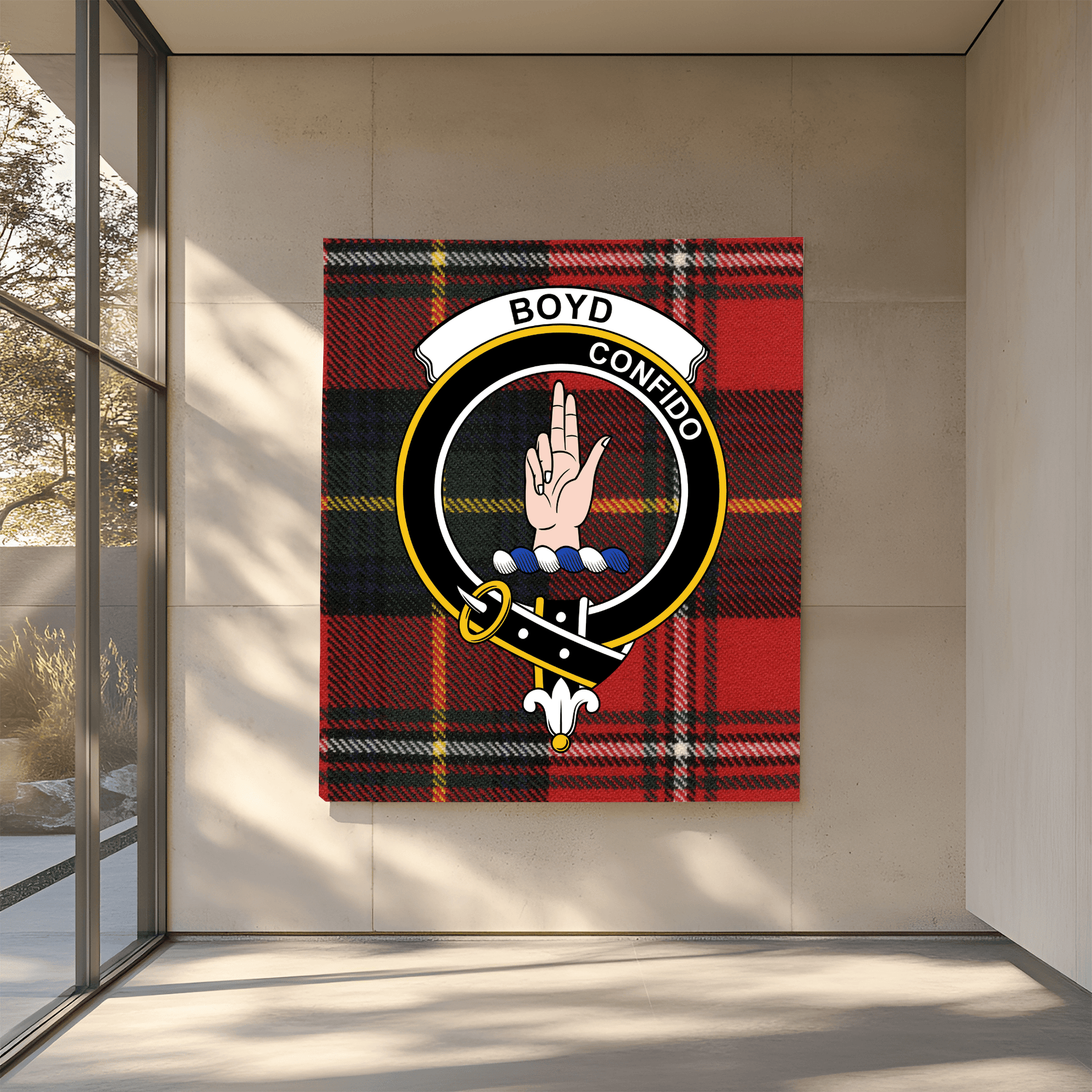 Choose Any Scottish Clan Indoor Wall Tapestry - Celtic Ancestry Gifts
