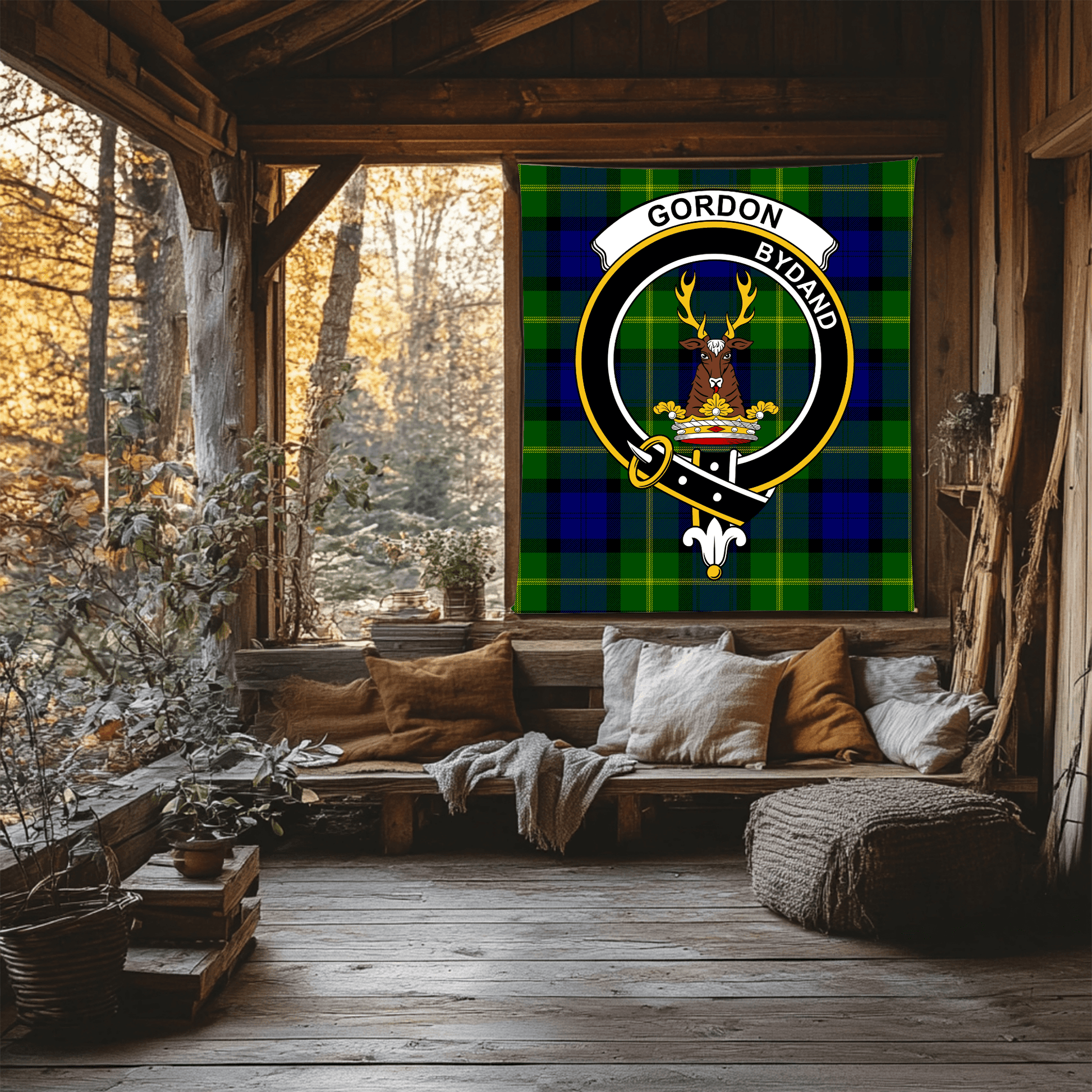 Choose Any Scottish Clan Indoor Wall Tapestry - Celtic Ancestry Gifts