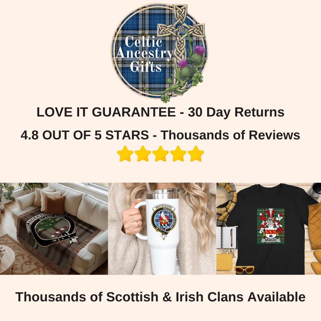 Choose Any Scottish Clan Indoor Wall Tapestry - Celtic Ancestry Gifts