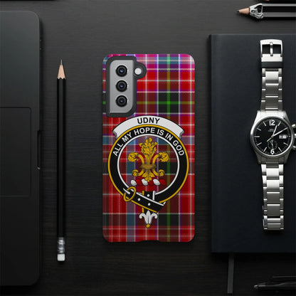 Udny Clan All My Hope Is In God Tartan Phone Case