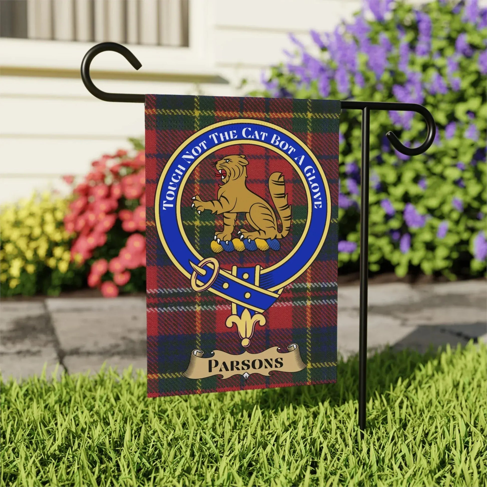 Touch Not the Cat Bot a Glove Garden Flag product