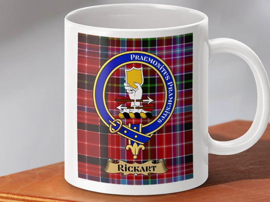 Rickart Praemonitus Praemunitus Plaid Design Mug product