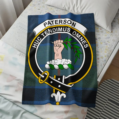 Paterson Huc Tendimus Omnes Crest blanket product