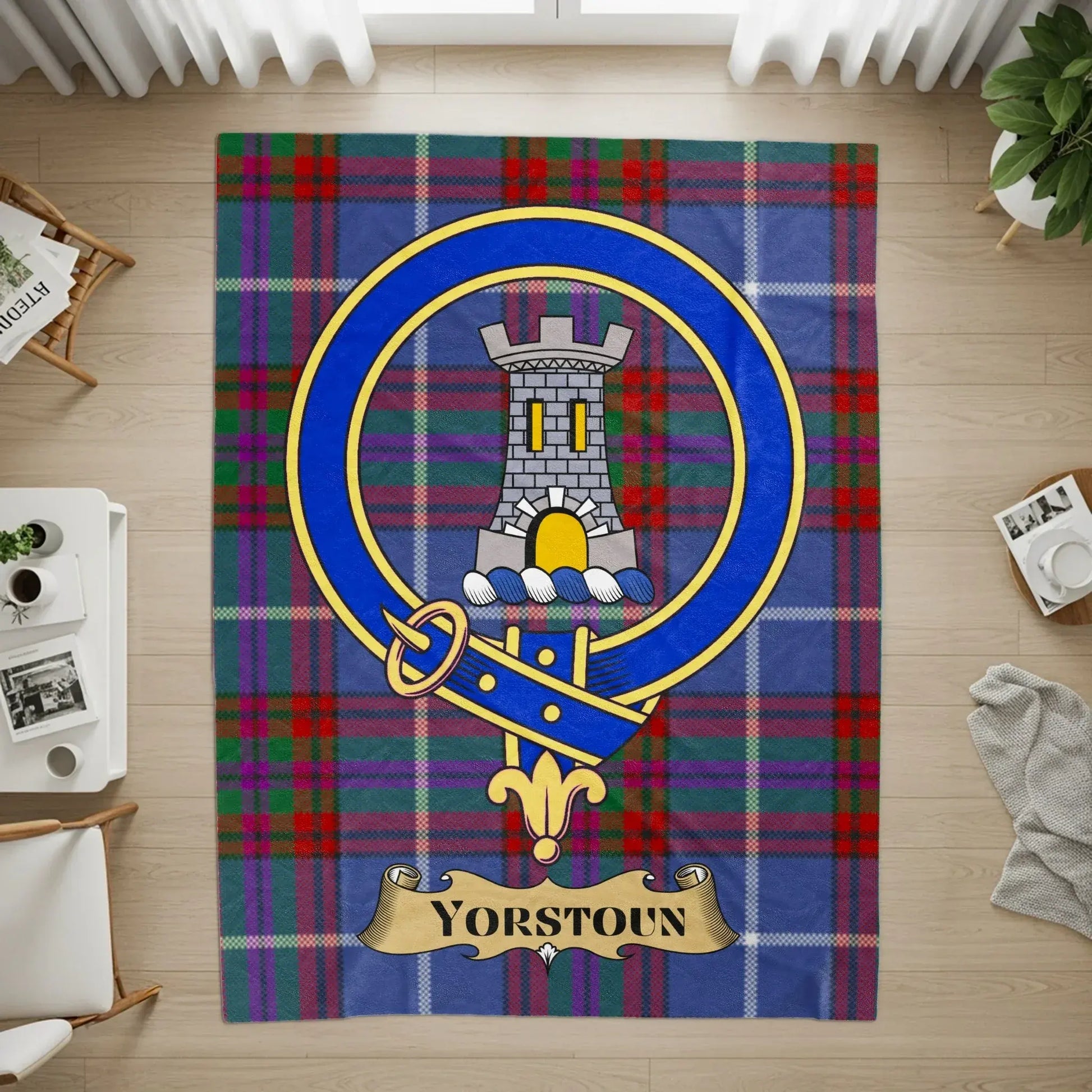 Yorstoun Patterned Floor Rug Classic Decor product