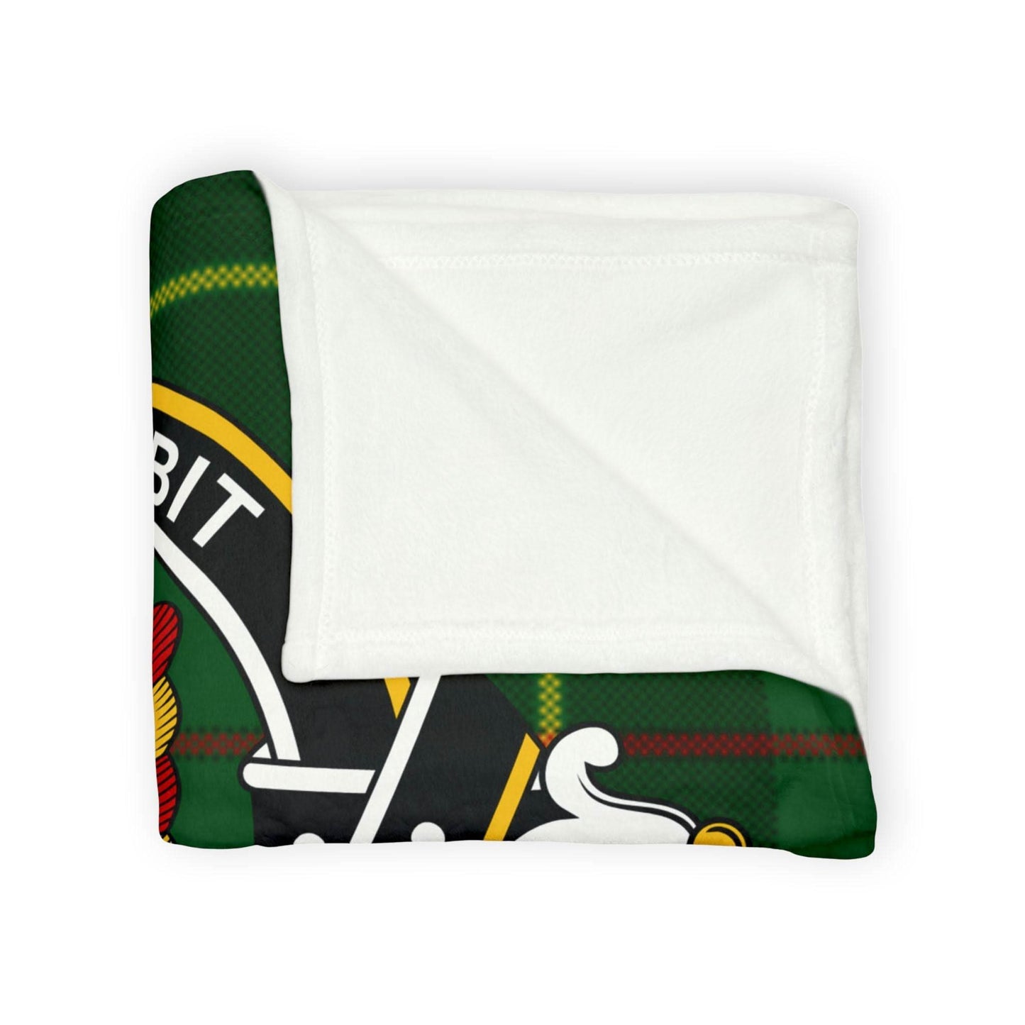 Boyle Clan Crest Scottish Tartan Blanket - Celtic Ancestry Gifts