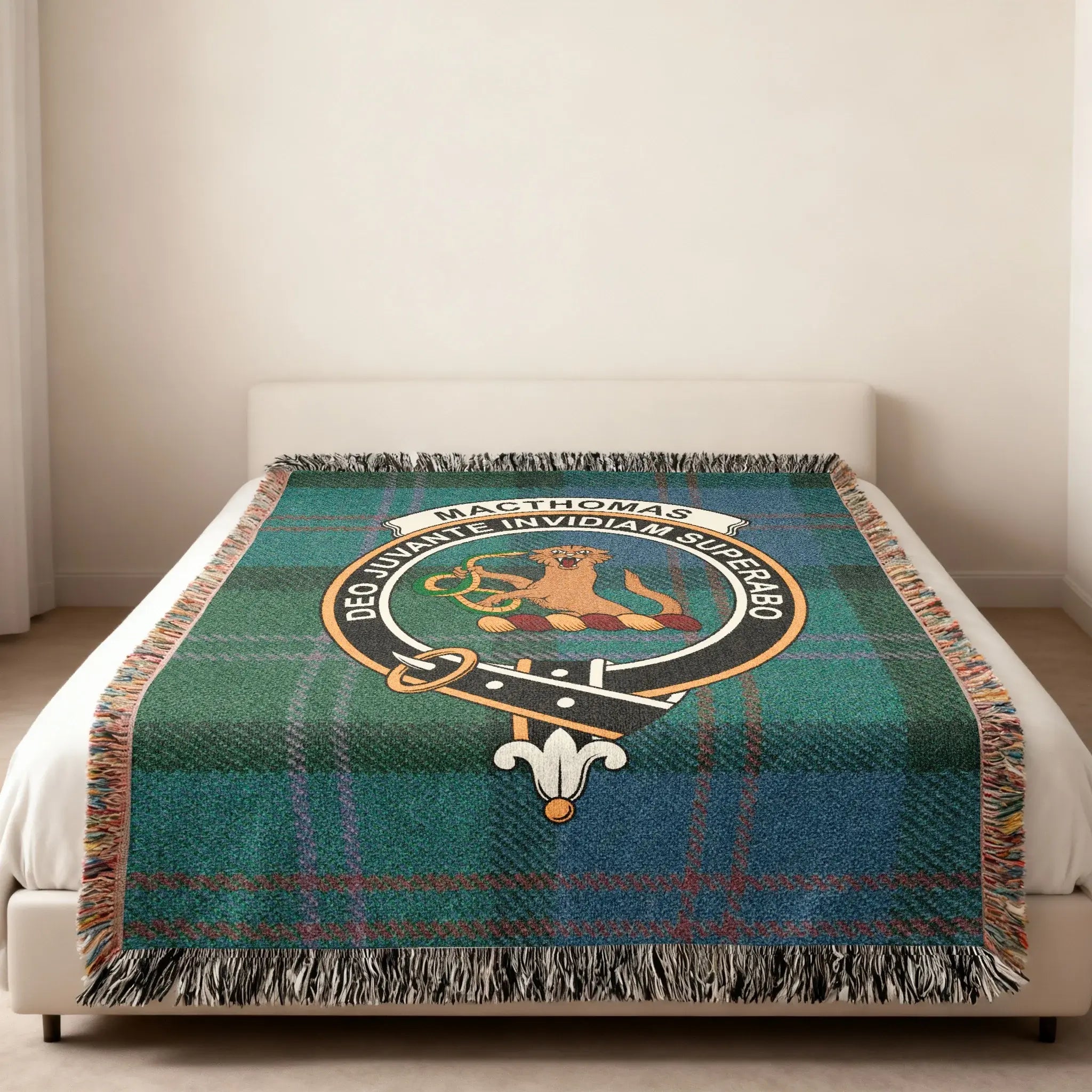 MacThomas Deo Juvante Invidiam Superabo Blanket