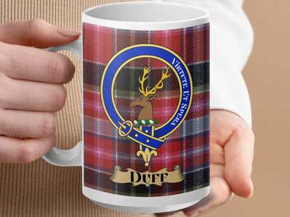 Vibrant Duff Clan Tartan Design Mug product