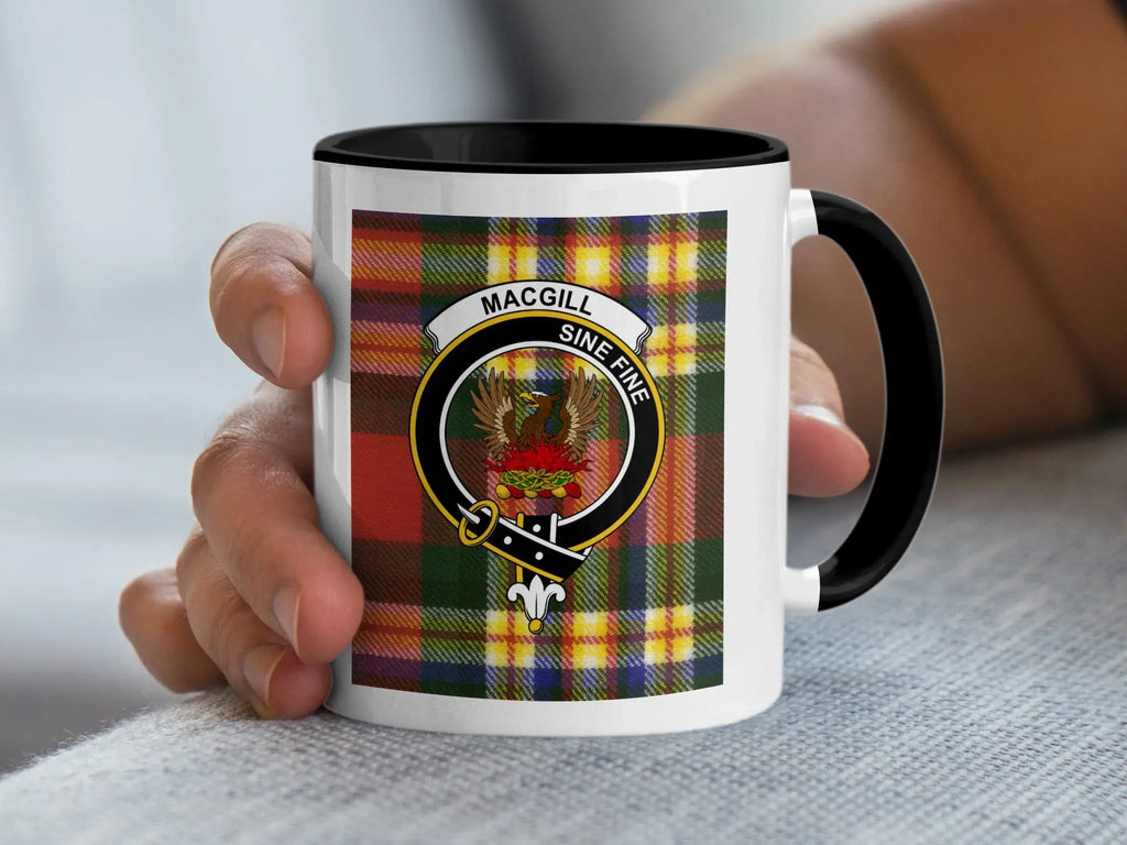 MacGill Tartan Clan Crest Mug Ceramic Drinkware