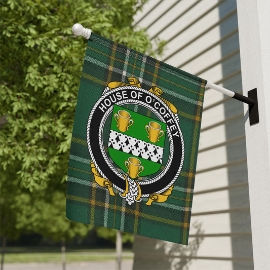 House of O'Goffey Tartan Flag Outdoor Decor