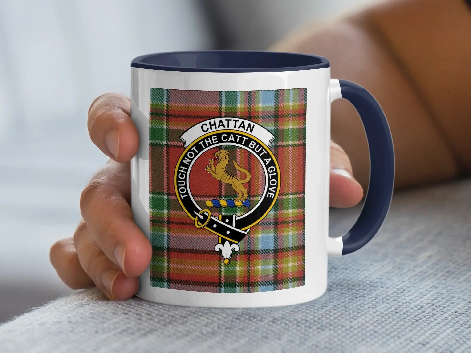 Chattan Touch Not The Catt But A Glove Coffee Mug