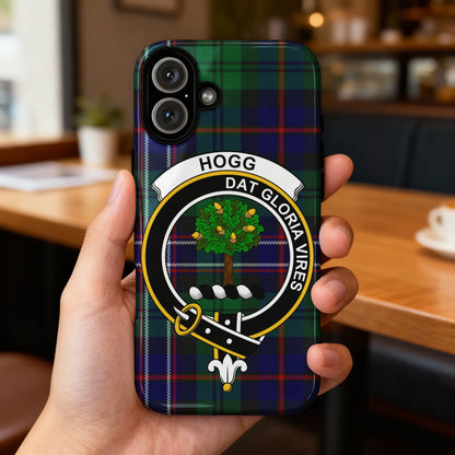 Hogg Dat Gloria Vires Motto Plaid Phone Case