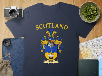 Scotland MacFie Family Crest T-shirt product
