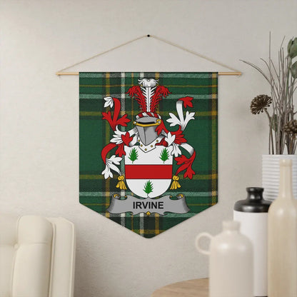 Irvine Family Coat of Arms Wall Hanging product type