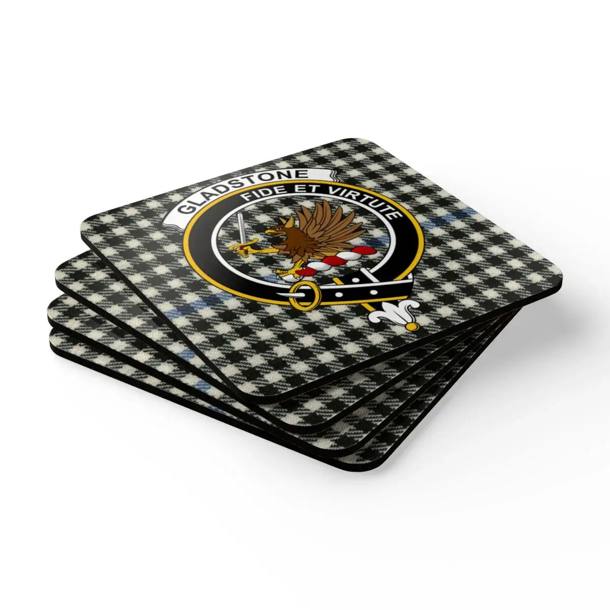 Gladstone Fide Et Virtute Design Coasters product type