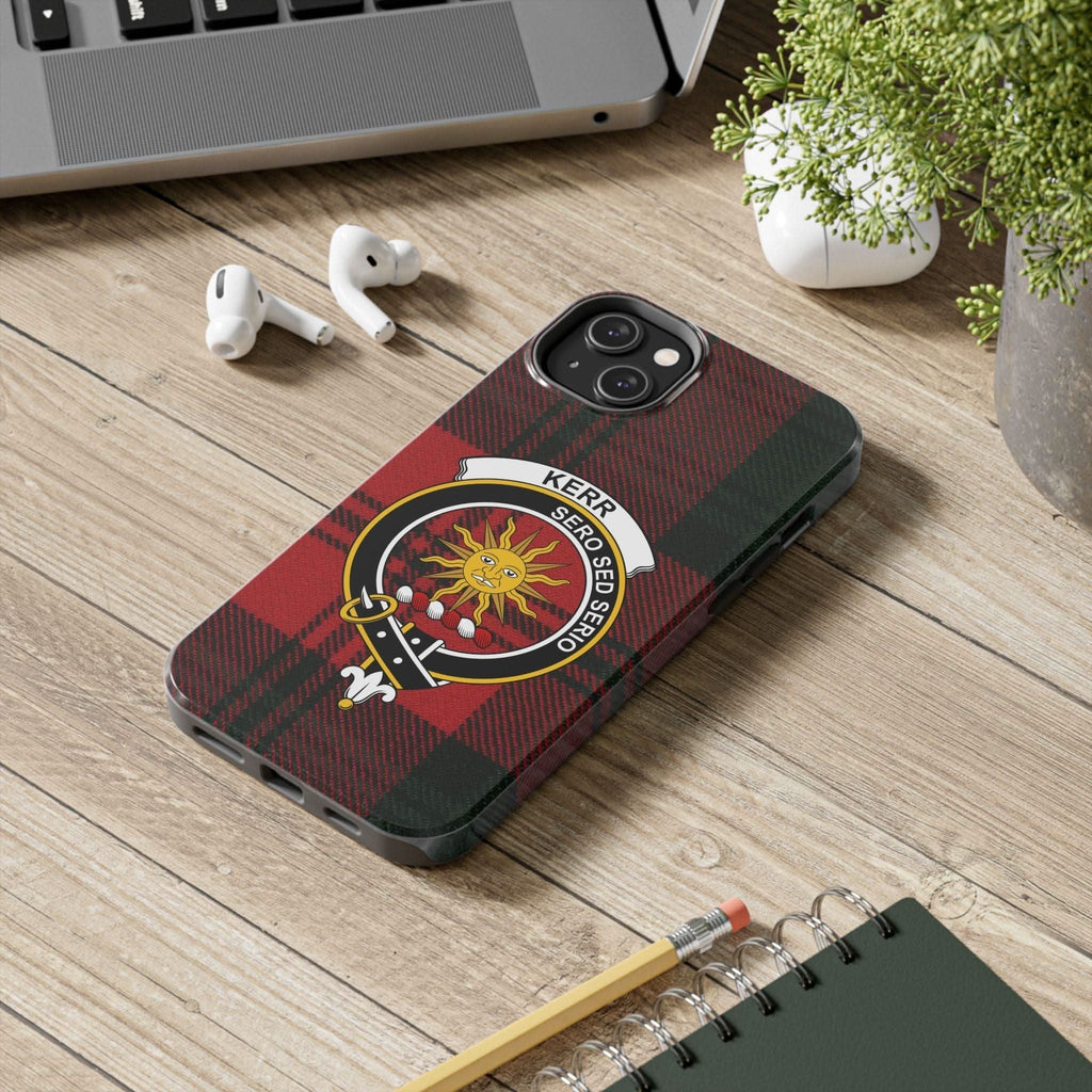 Kerr Clan Scottish Tartan Cell Phone Case - Celtic Ancestry Gifts