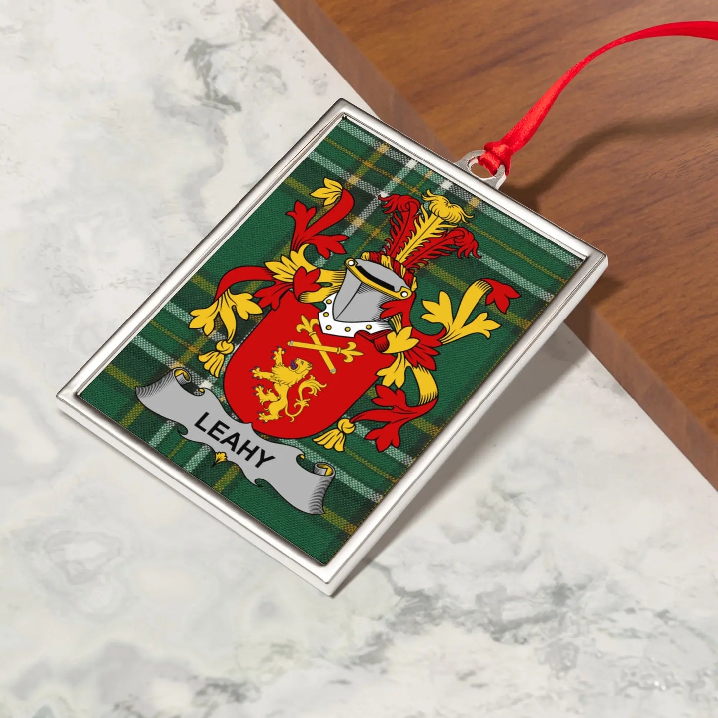 Family Crest Personalized Hanging Ornament product
