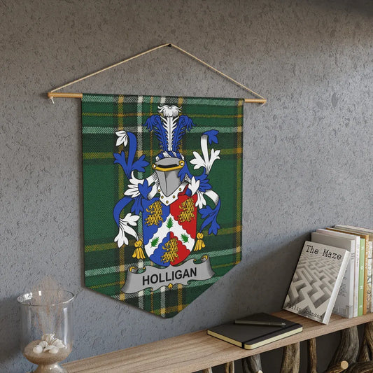 Personalized Holligan Coat of Arms Wall Hanging product