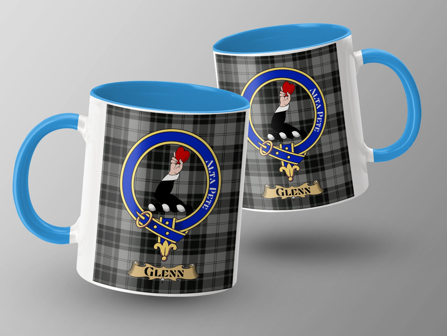 Clan Macneil Scottish Tartan Crest Mug - Living Stone Gifts