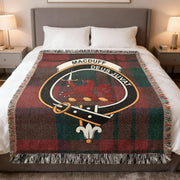 MacDuff Clan Scottish Tartan Woven Blanket