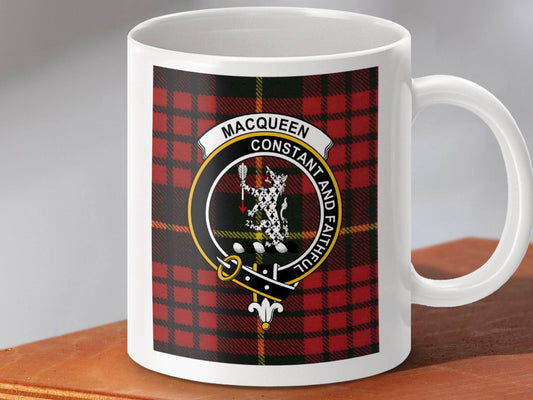 MacQueen Constant and Faithful Plaid Design Mug product
