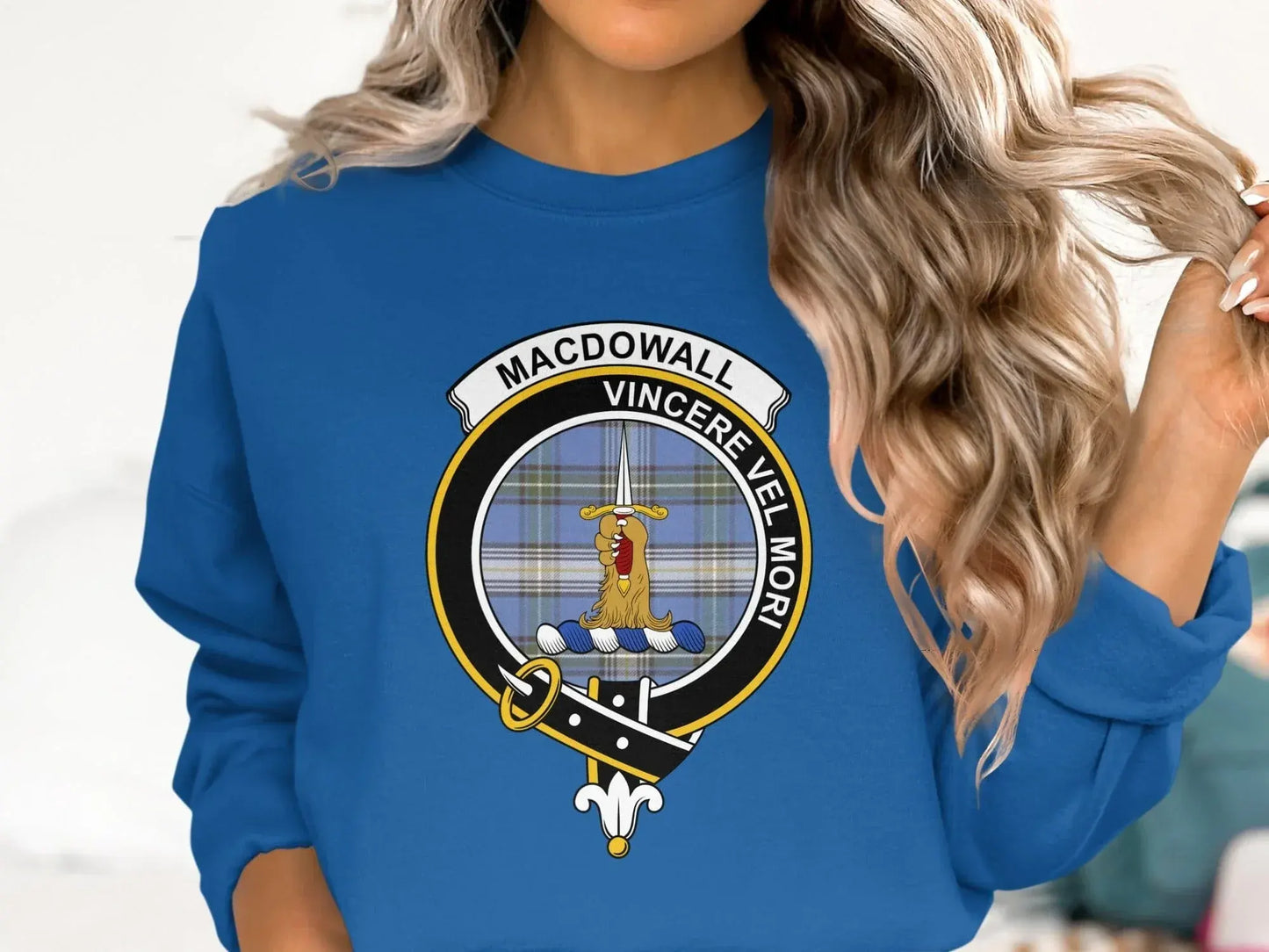 Macdowall Vincere Vel Mori Blue Long Sleeve product