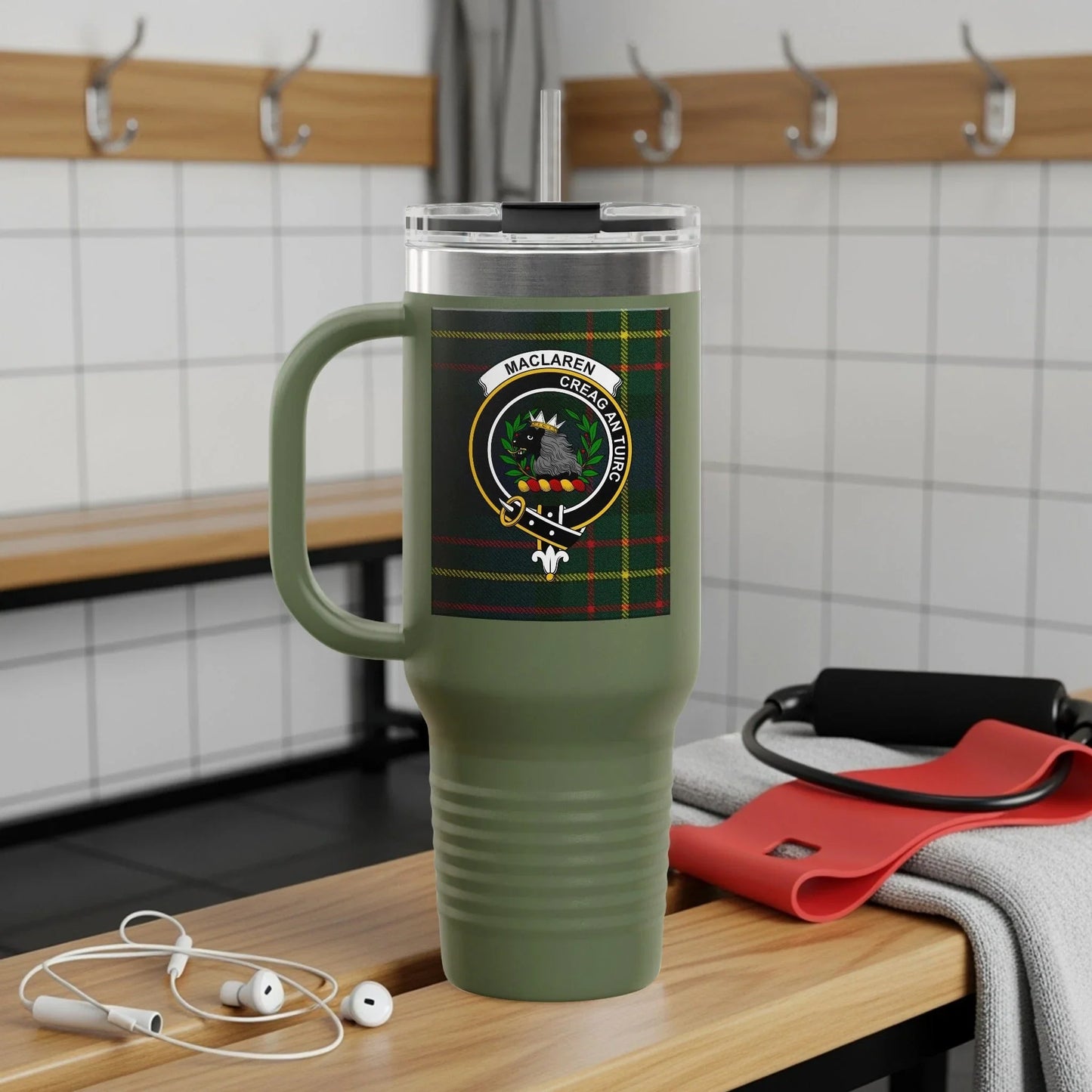 MacLaren Crest Tartan Insulated Travel Mug product