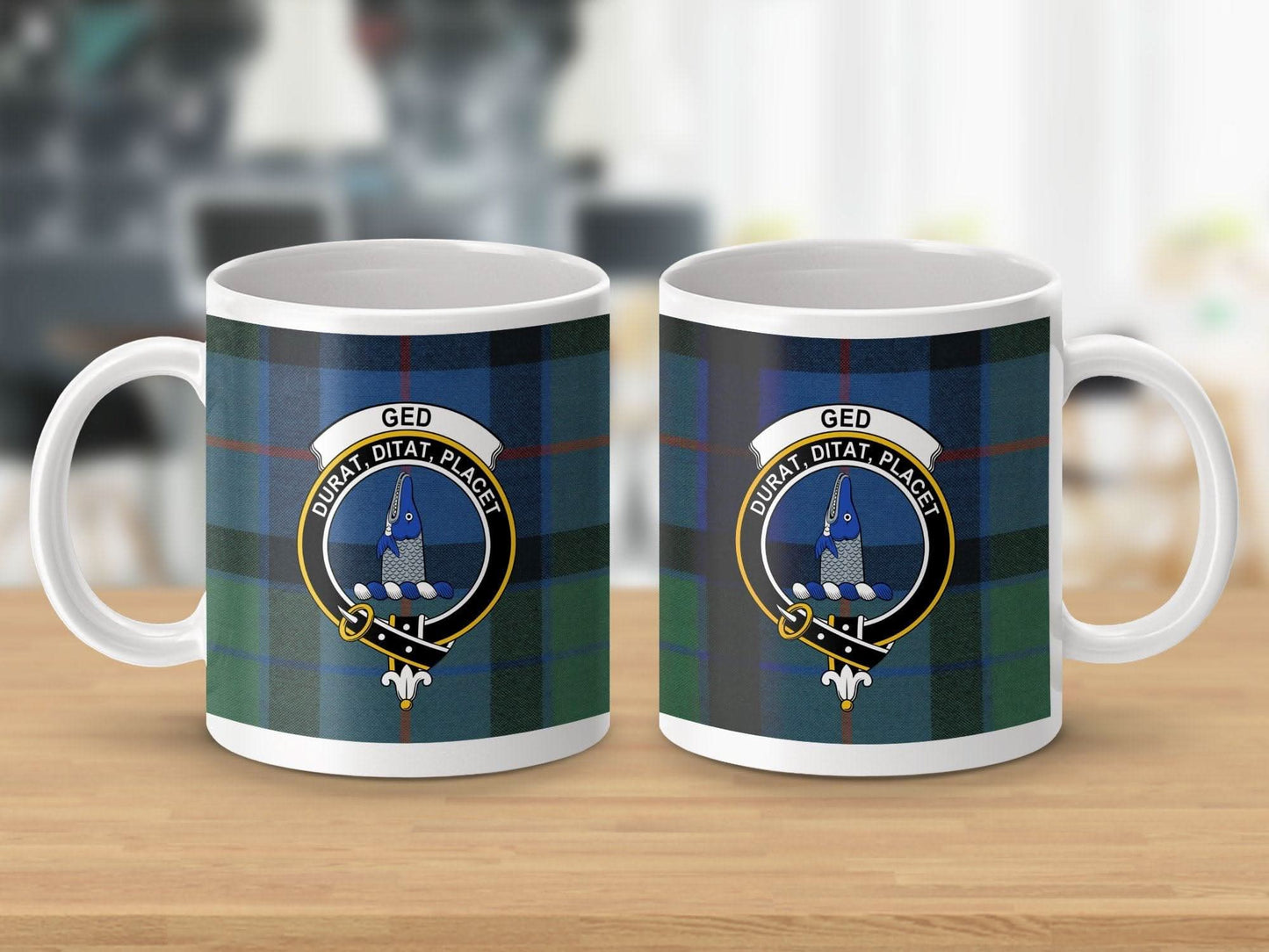 Bold Custom Crest Design Mug with Unique GED Product Type