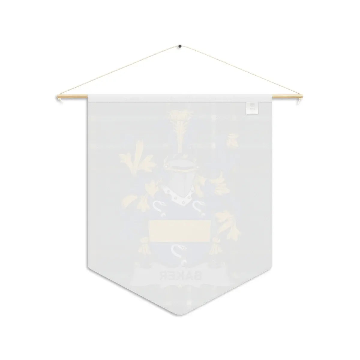Custom Family Crest Banner Personalized Hanging product