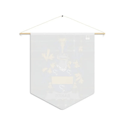Custom Family Crest Banner Personalized Hanging product