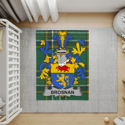 Customizable Family Crest Area Rug Unique Home Decor product
