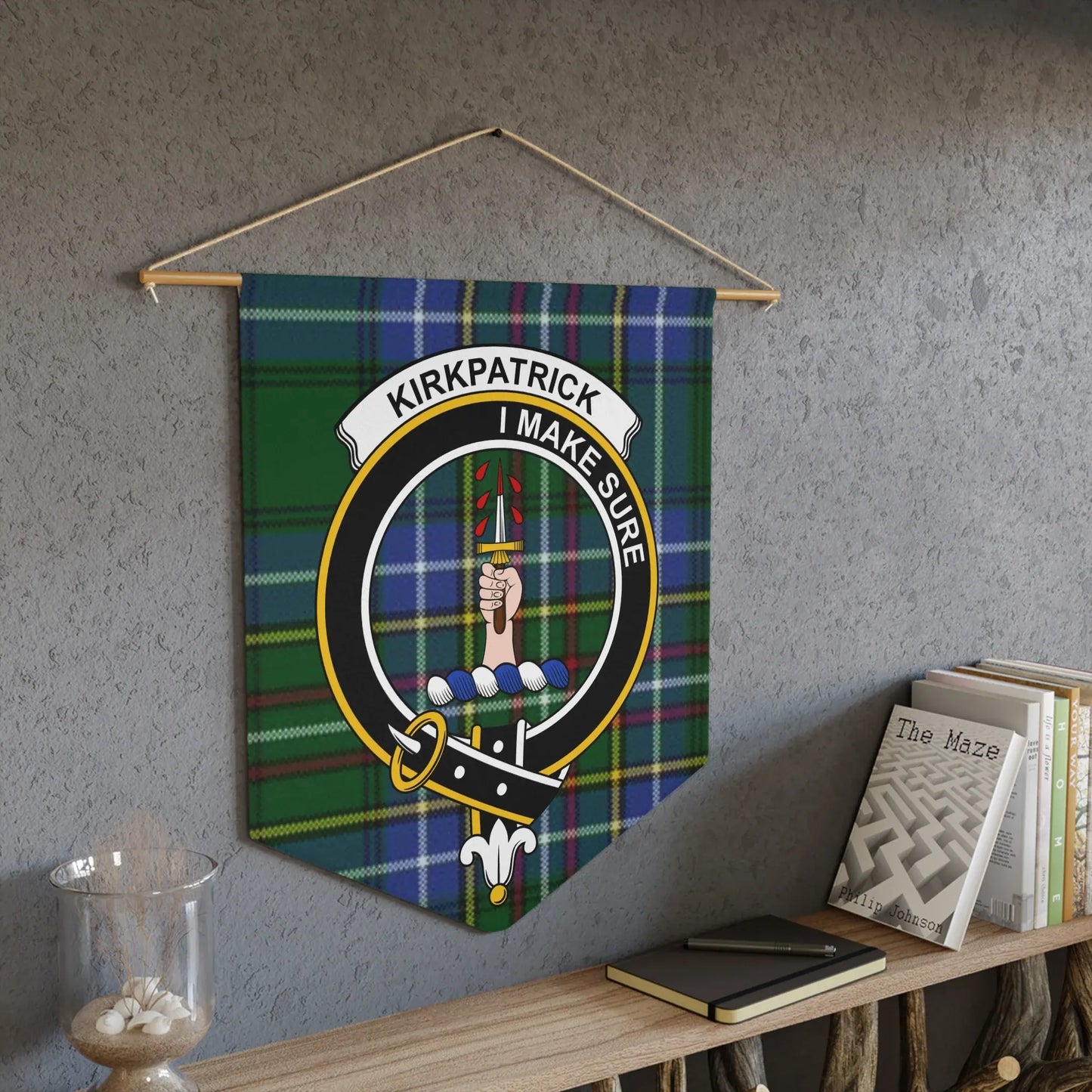 Kirkpatrick I Make Sure Crest Tapestry product