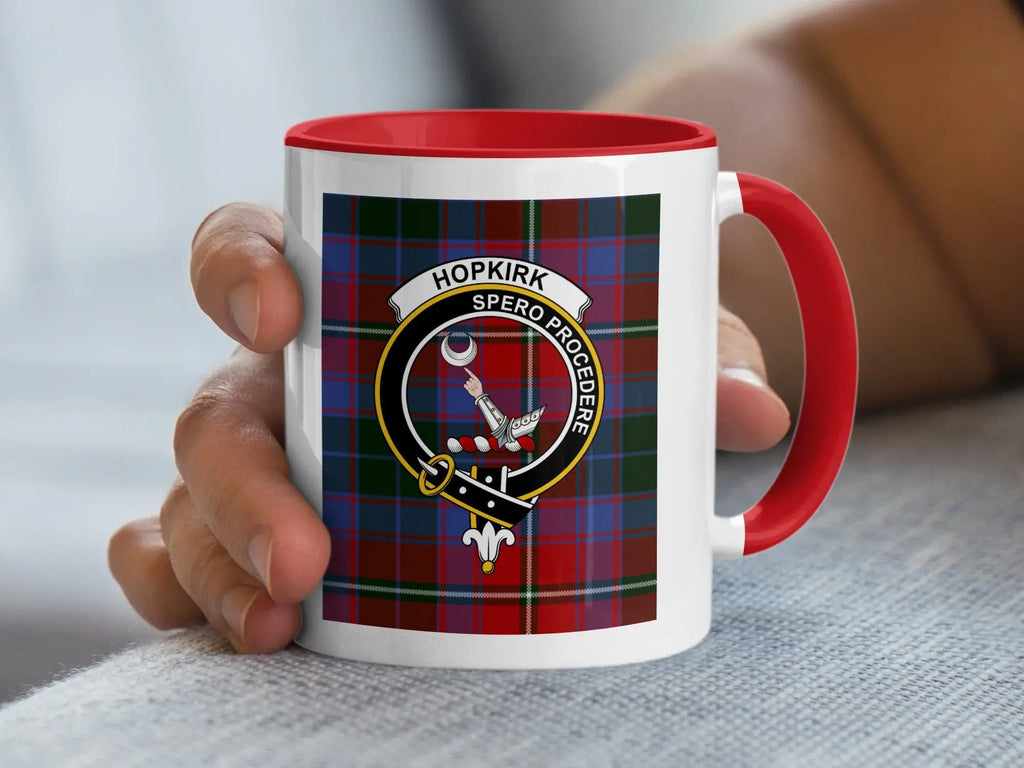 Hopkirk Spero Procedere Plaid Design Pride Mug