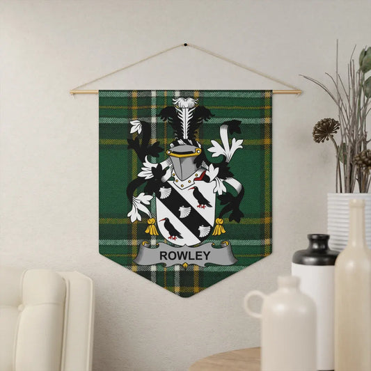 Personalized Family Coat of Arms Wall Hanging Banner product type