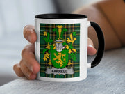 Farrell Irish Heritage Accent Mug