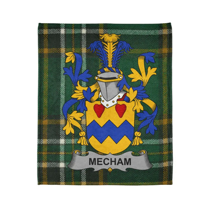 Mecham Family Crest Decor Blanket product